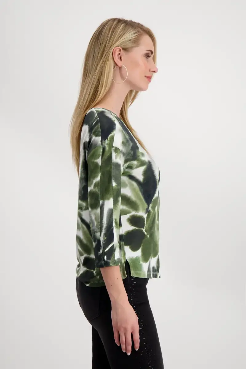 Monari Shirt mit Blumenmuster Jubiläumsangebot