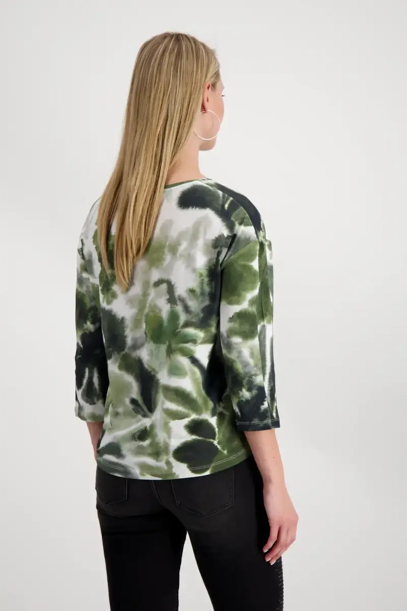 Monari Shirt mit Blumenmuster Jubiläumsangebot