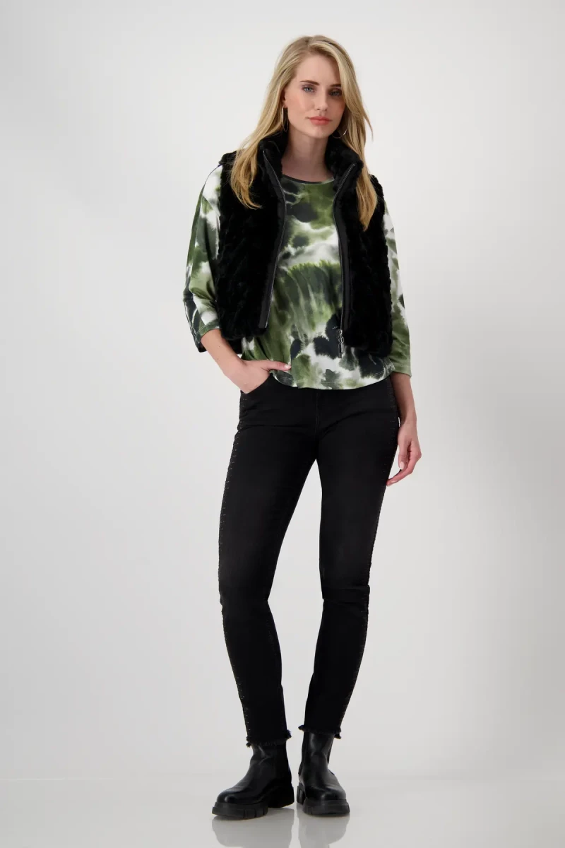 Monari Shirt mit Blumenmuster Jubiläumsangebot