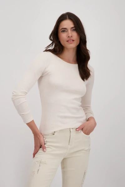 Monari Bio Baumwoll T Shirt Super Sparpreis