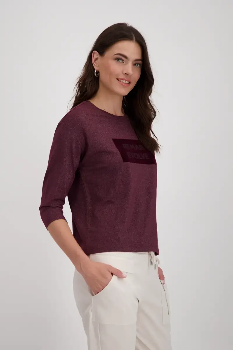 Monari Shirt mit Lurex Super Rabatt