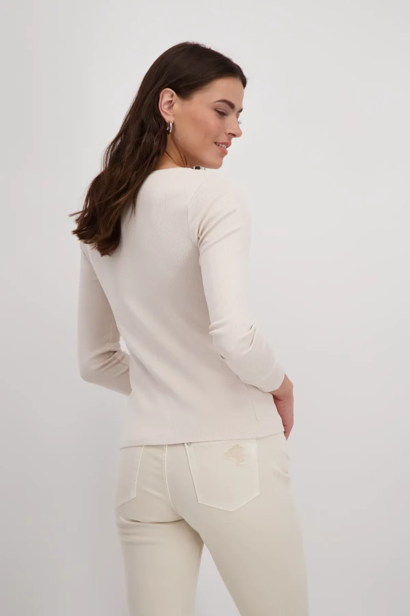 Monari Basic Shirt aus Pima Baumwolle Riesige Rabatte