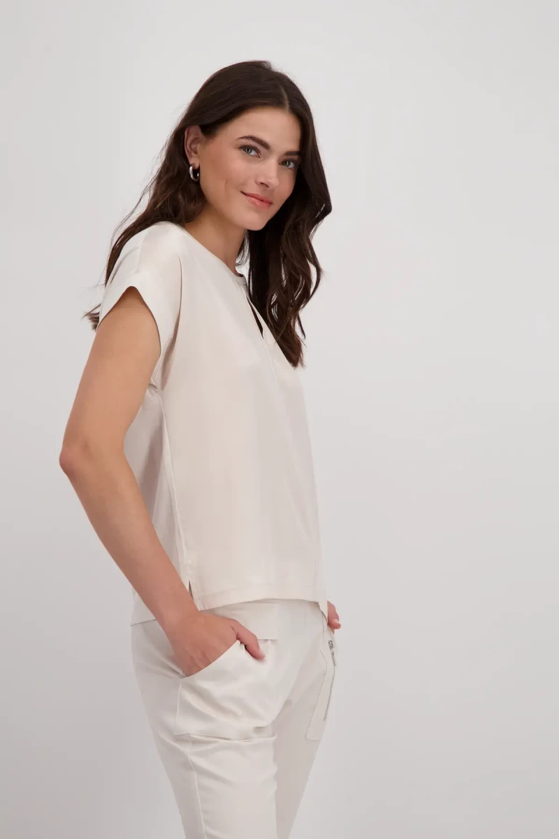 Monari Blusenshirt mit Cut-Out Fabrikladen