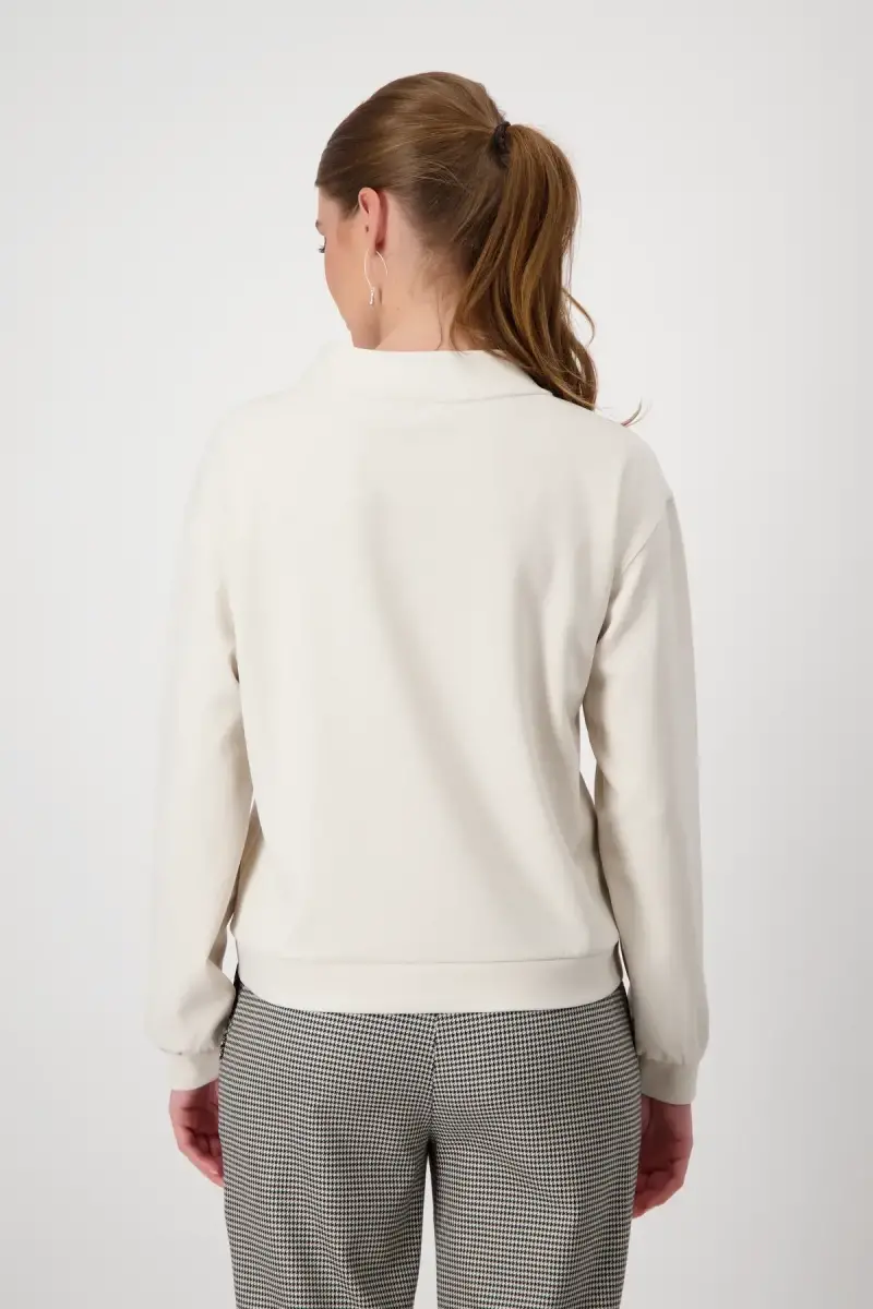 Monari Sweatshirt mit 3D Schrift Speichern exportieren