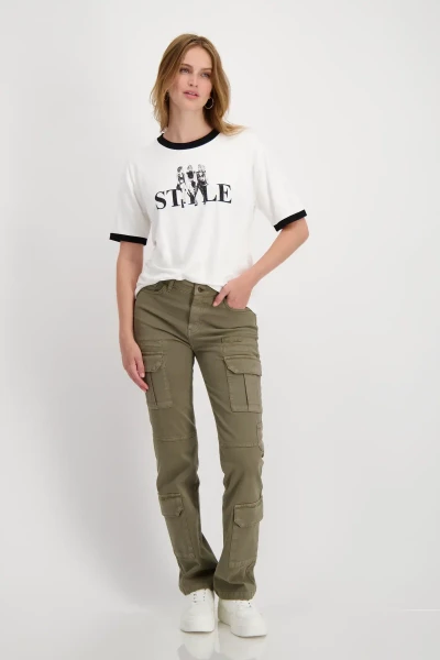 Monari T-Shirt mit Frauen Print zollfrei