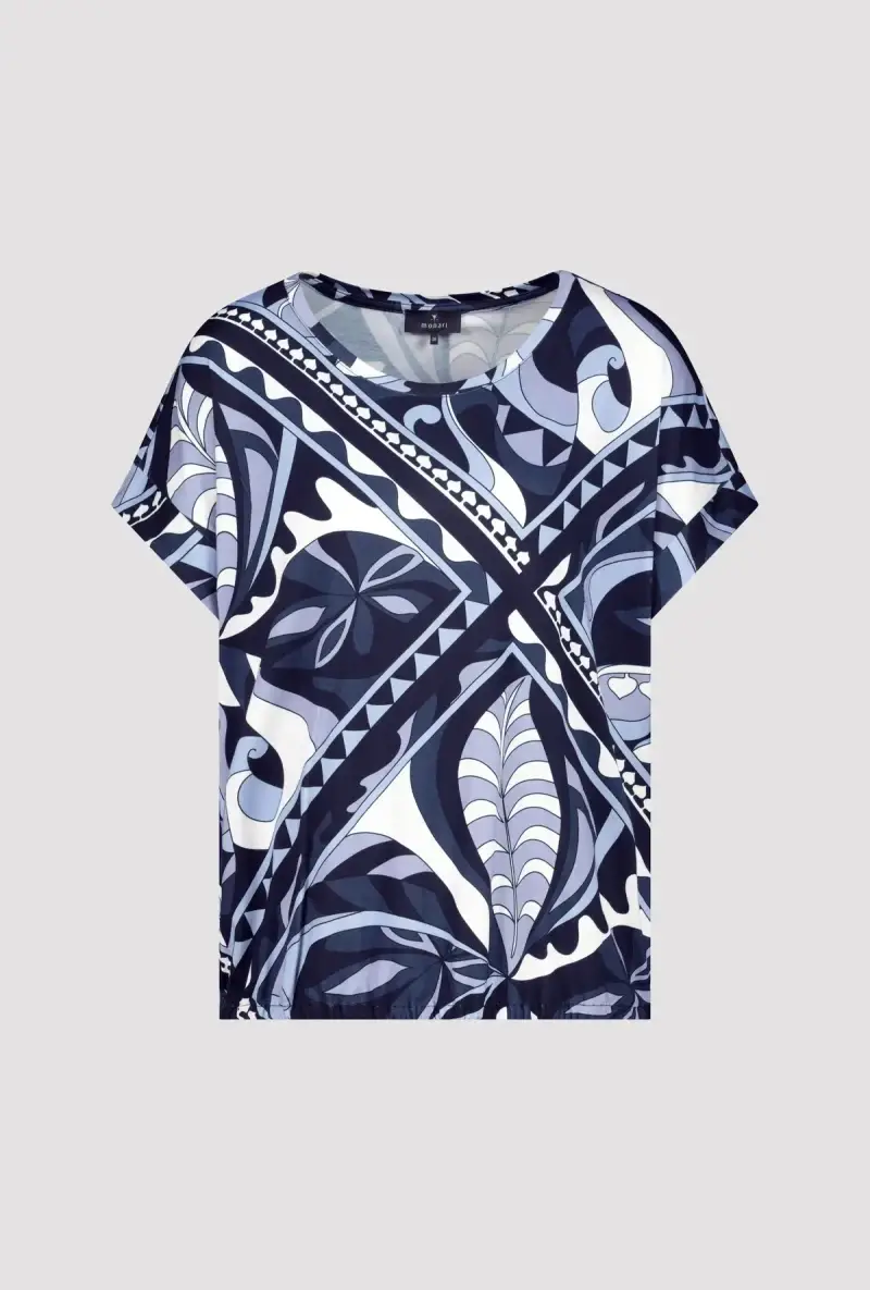 Monari T-Shirt mit Ornamentmuster 50% Rabatt für begrenzte Zeit