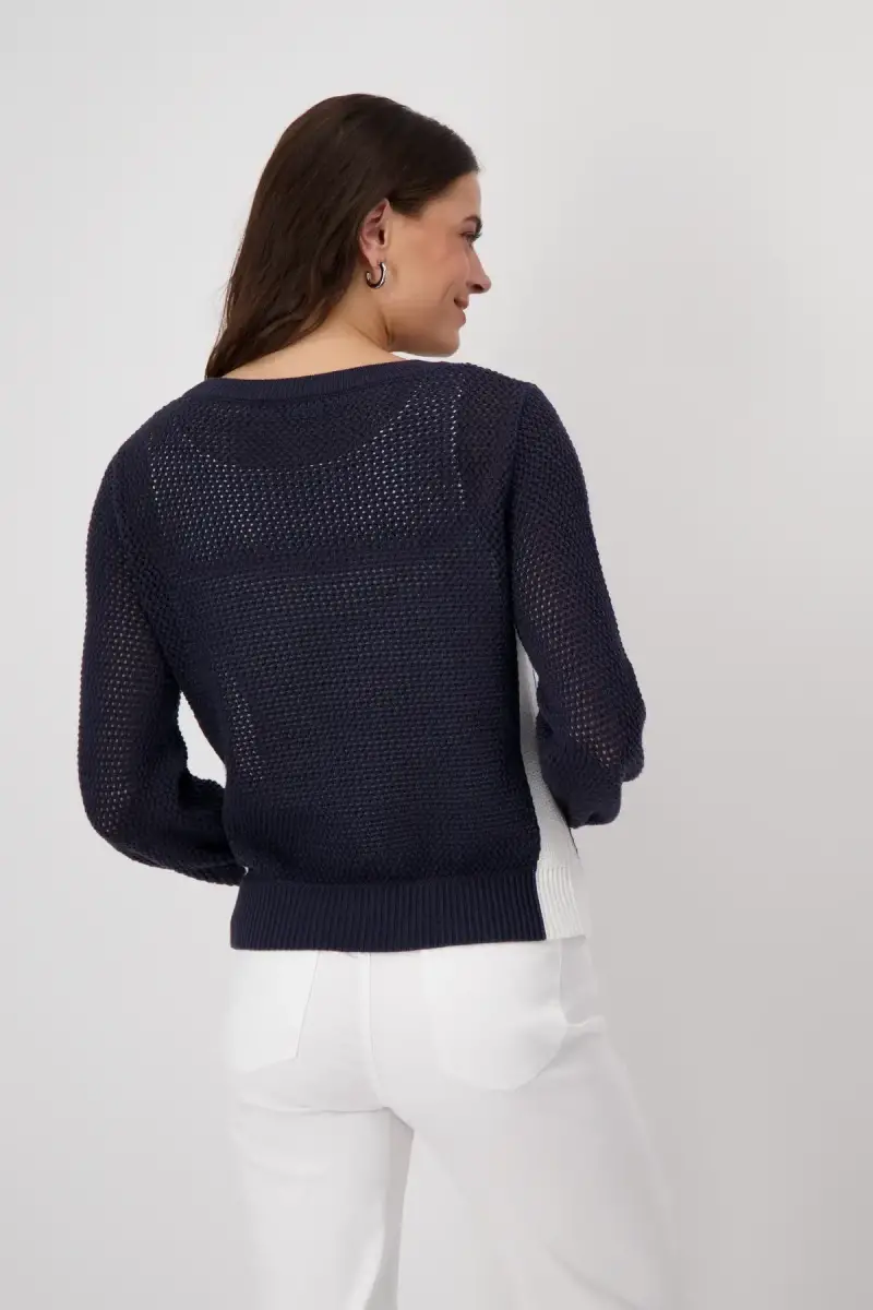 Monari Pullover Colorblocking Auslauf