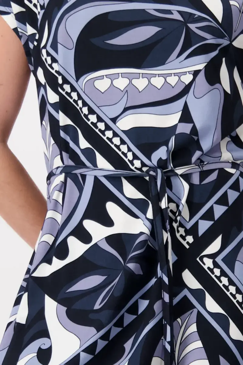 Monari Kleid mit Ornamentmuster Verkauf