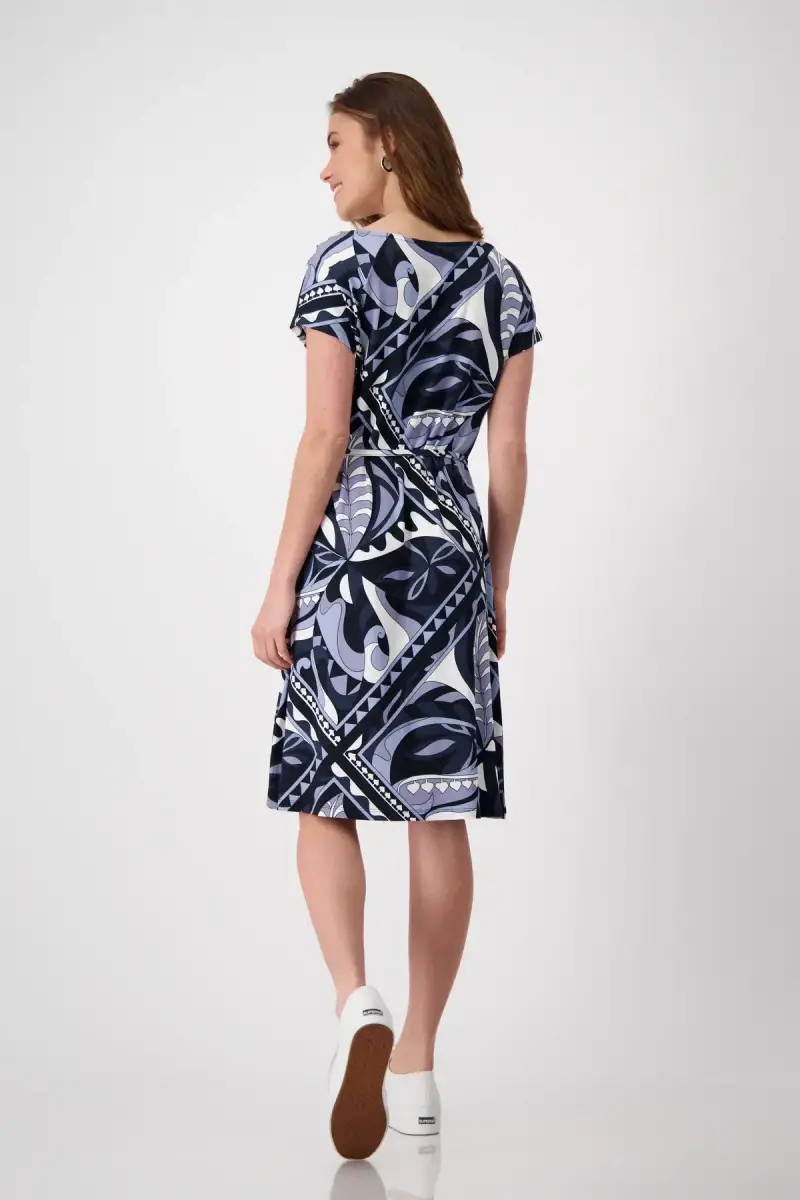 Monari Kleid mit Ornamentmuster Verkauf