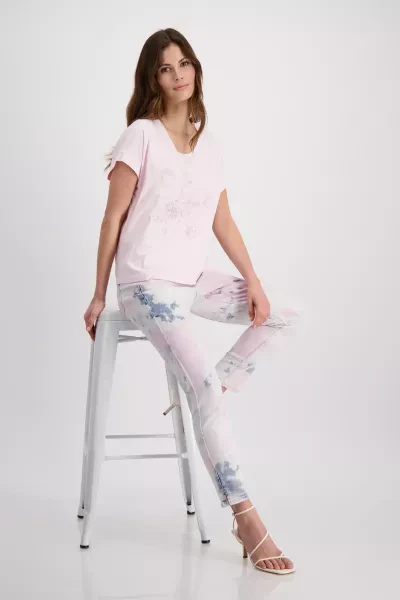 Monari Shirt mit Blumenmuster Meist gekauft