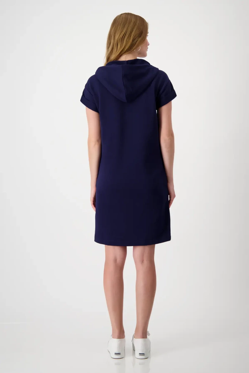 Monari Sweatkleid mit Kapuze Fabrikpreis