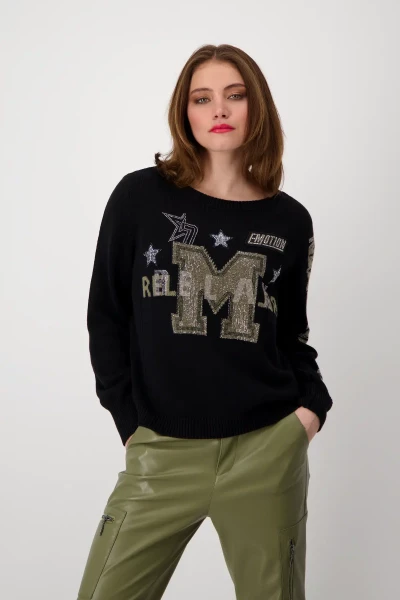 Monari Kleid mit Hawaii Blumen Print Black Friday