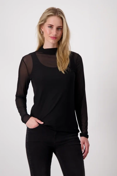 Monari Blusenshirt mit Tasche Muttertagsangebot