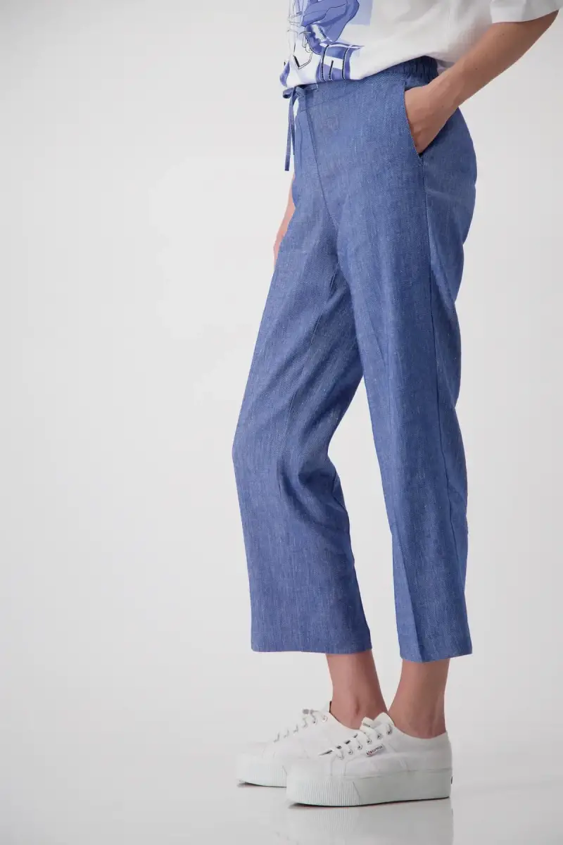 Monari Leinen Hose Zeitlich begrenztes Angebot