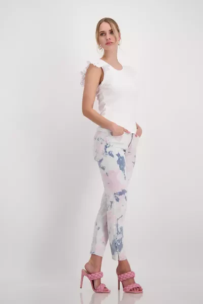 Monari Jeans mit Batikeffekt Bestseller