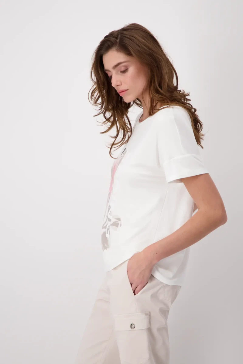 Monari T-Shirt mit Frauen Zeichnung Letzte 2 Tage