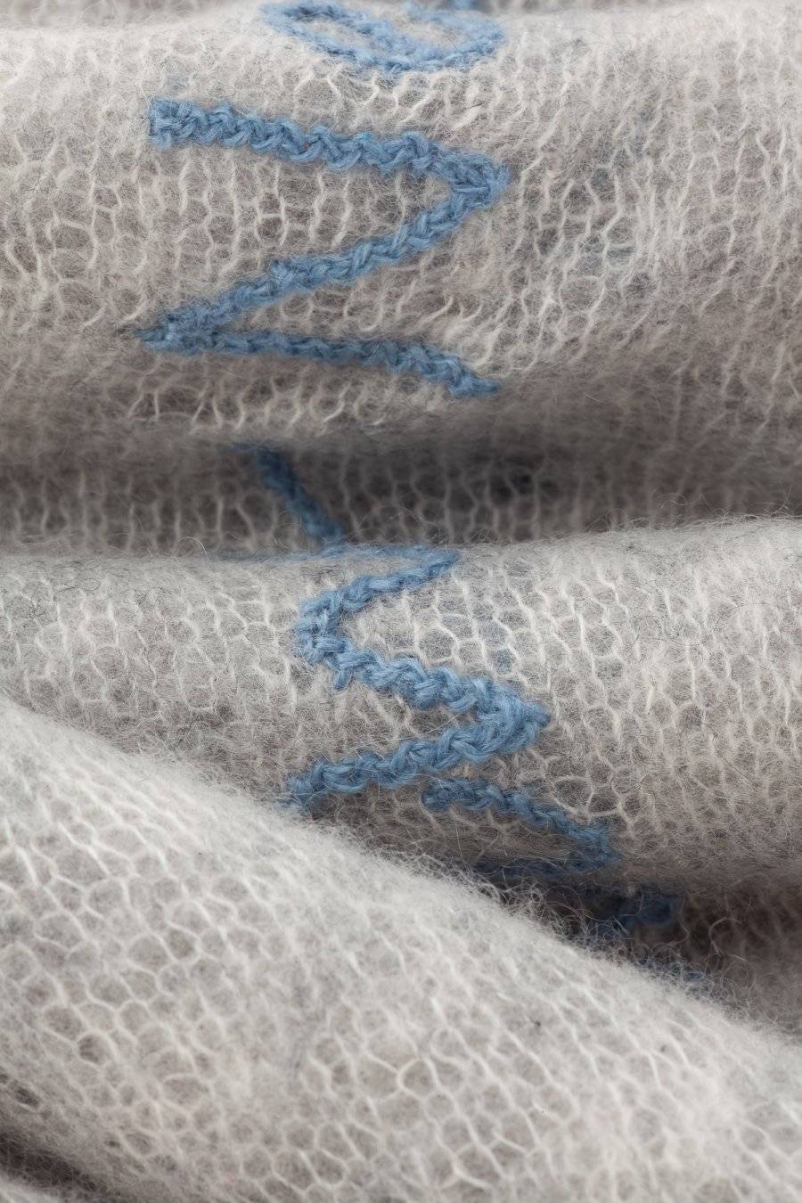 Mouleta Kaschmirschal Hand Embroidery Fabrikladen