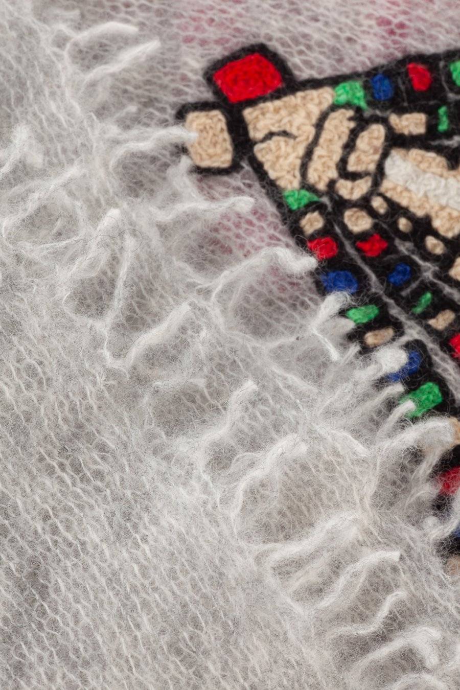 Mouleta Kaschmirschal Hand Embroidery Fabrikladen
