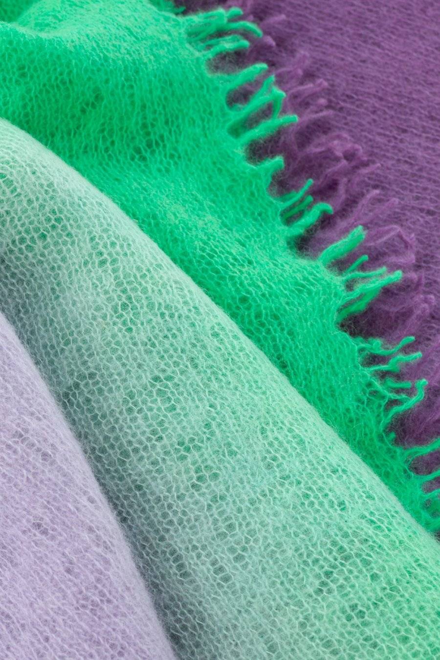Mouleta Kaschmirschal – Shaded Effect Three Colors New Begrenzt auf 3 Tage