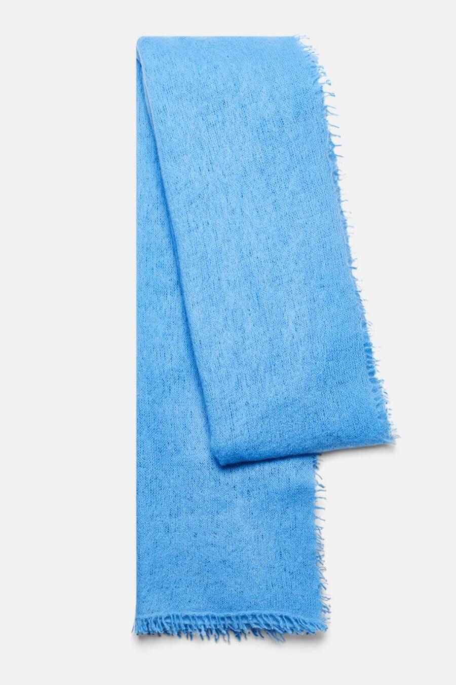 Mouleta Kaschmirschal blau Colors Online Shopping