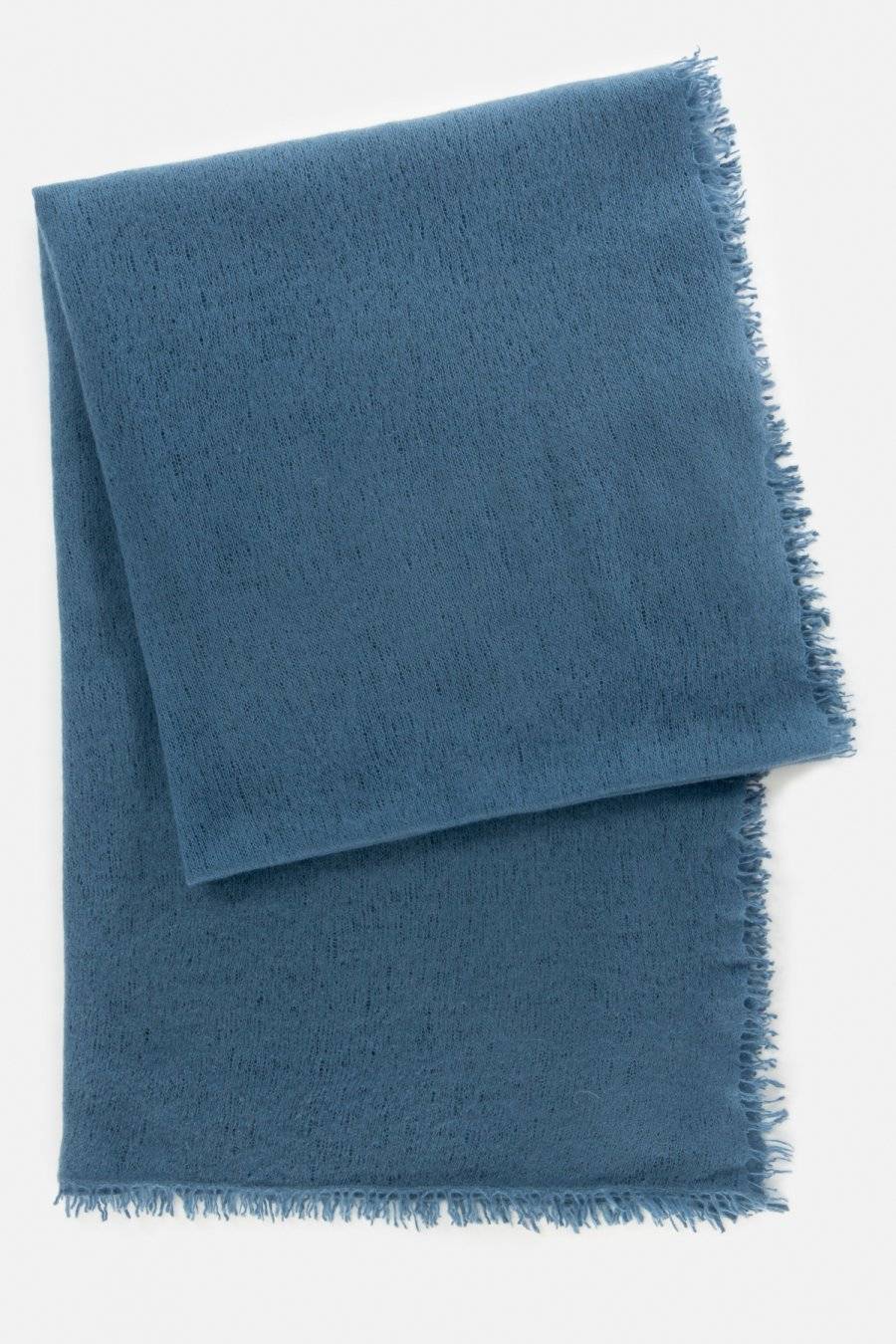 Mouleta Kaschmirschal blau Colors Saisonschlussverkauf