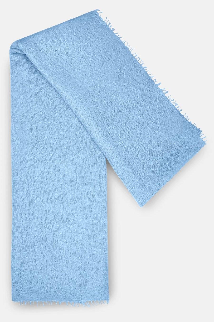 Mouleta Kaschmirschal blau Colors Weihnachtsangebot