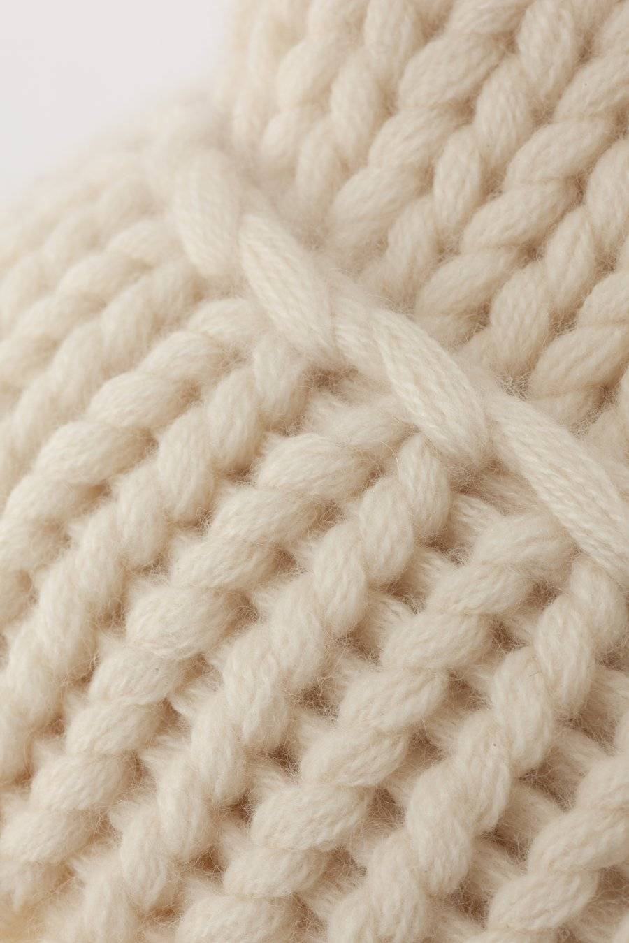 Mouleta Kaschmir Hand Knit Mütze Riesige Ersparnisse