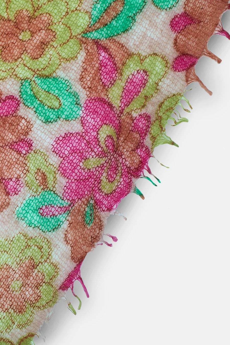 Mouleta Kaschmirschal Flower Print Vierteljährliche Förderung