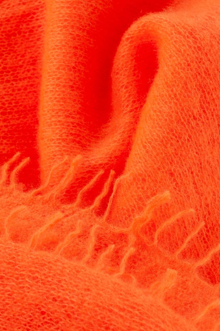 Mouleta Kaschmirschal orange Colors Fabrik Onlineshop