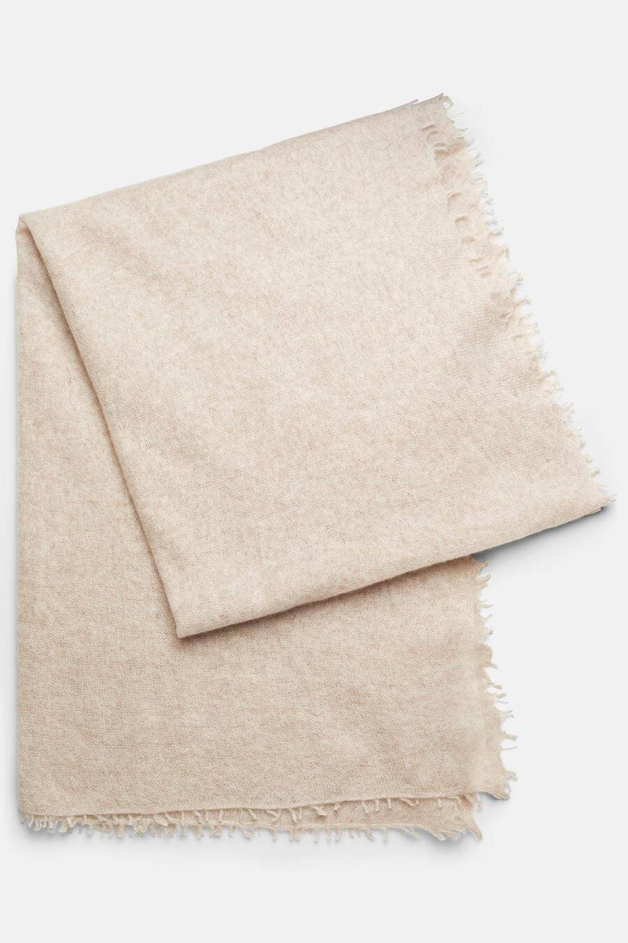 Mouleta Kaschmirschal beige Colors Fabrikpreis
