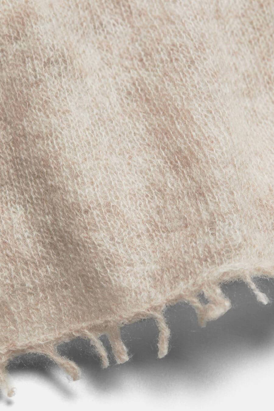 Mouleta Kaschmirschal beige Colors Fabrikpreis