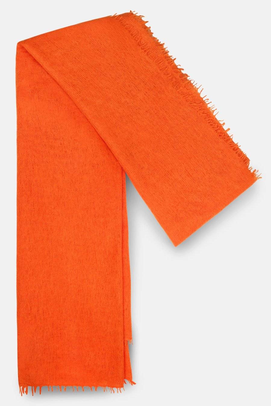 Mouleta Kaschmirschal orange Colors Großer Ausverkauf