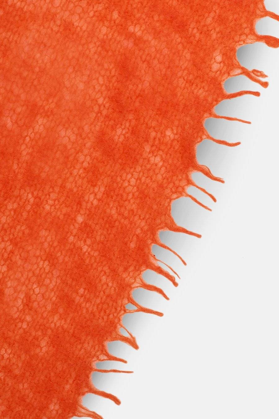 Mouleta Kaschmirschal orange Colors Großer Ausverkauf