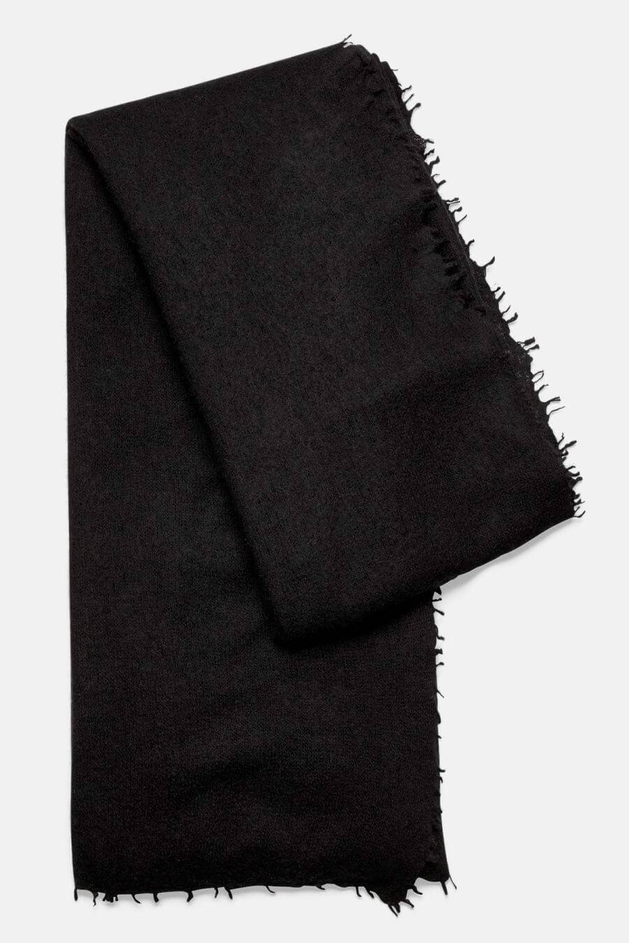 Mouleta Kaschmirschal schwarz Colors Flash Sale