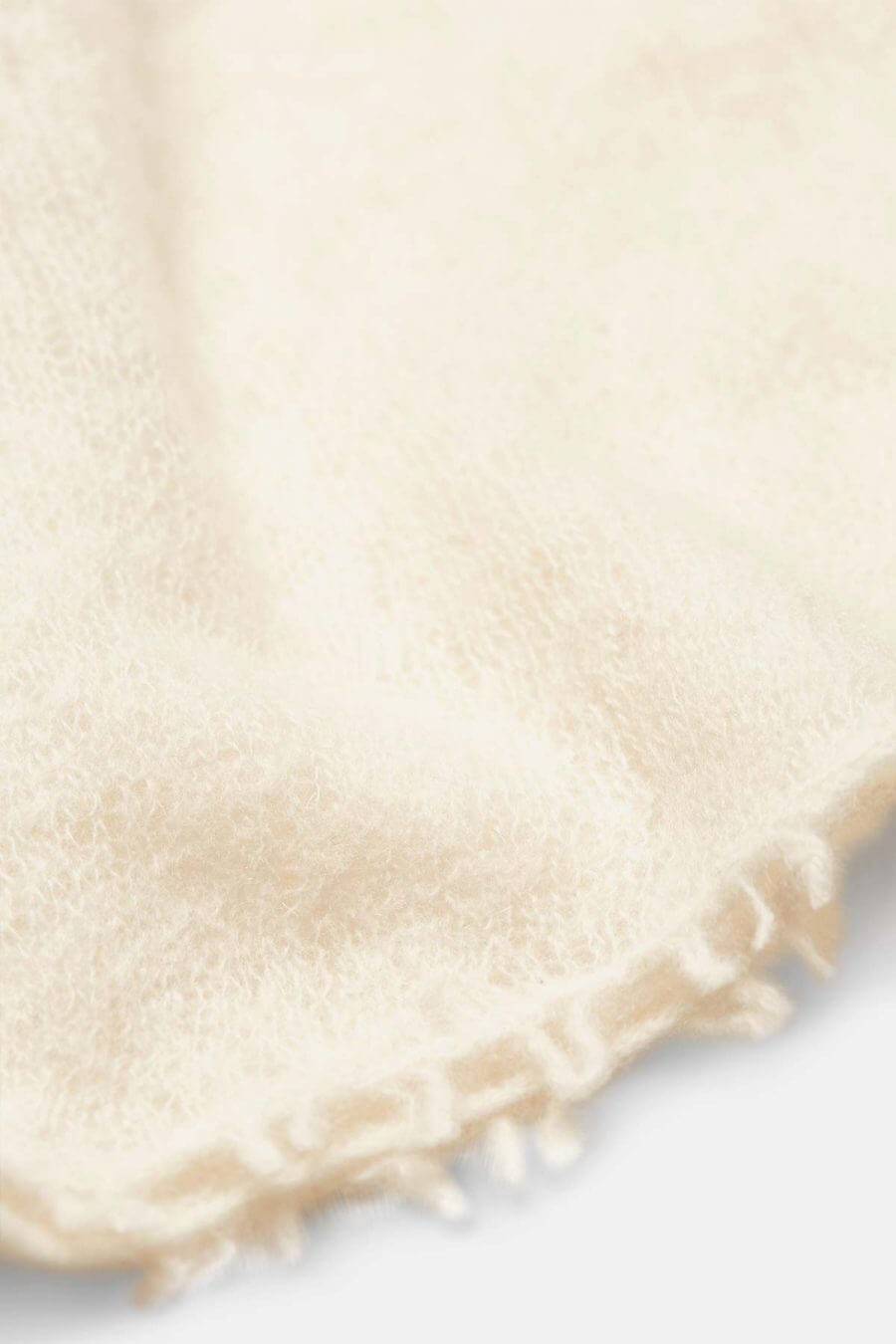 Mouleta Kaschmirschal weiß Colors Begrenztes Angebot