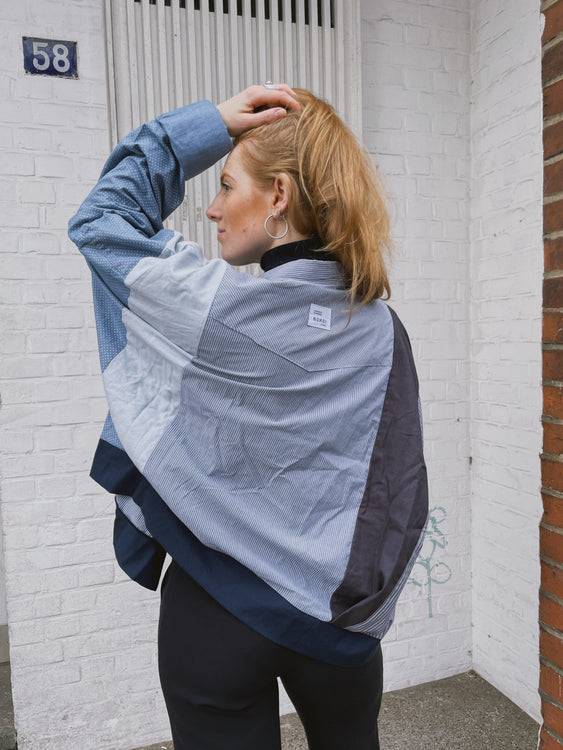 ﻿Nonoi Studio Blouson // Dunkelblau // Onesize Riesige Rabatte