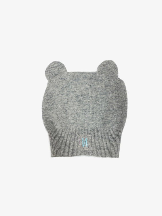 Nonoi Studio KINDERMÜTZE MIT ÖHRCHEN AUS KASCHMIR im Angebot