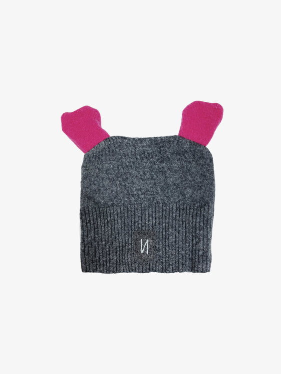 Nonoi Studio KINDERMÜTZE MIT ÖHRCHEN AUS KASCHMIR im Angebot