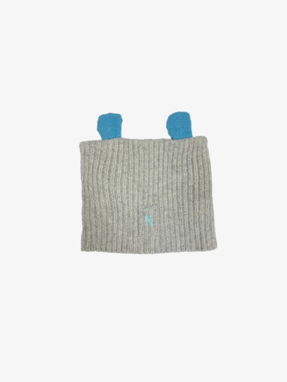 Nonoi Studio KINDERMÜTZE MIT ÖHRCHEN AUS KASCHMIR // BLUE Meist gekauft