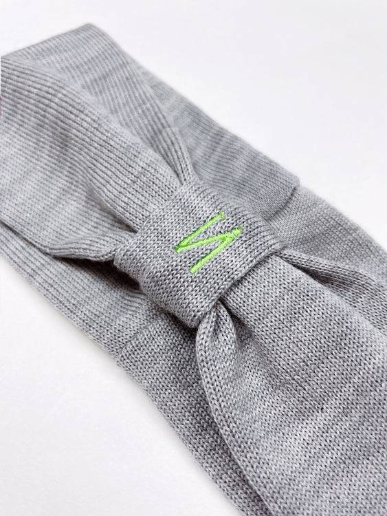 Nonoi Studio STIRNBAND "INU" GRAU // WOLLE Vatertagsangebot