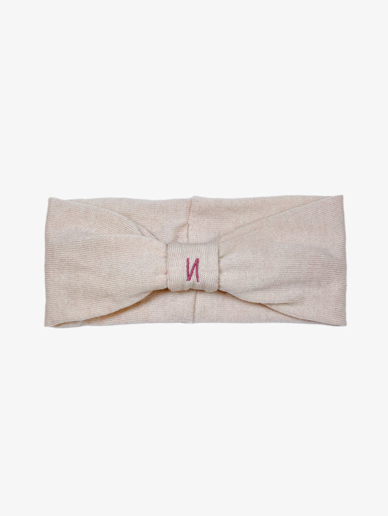 Nonoi Studio STIRNBAND "BEERE" CREME // WOLLE Valentinstagsangebot