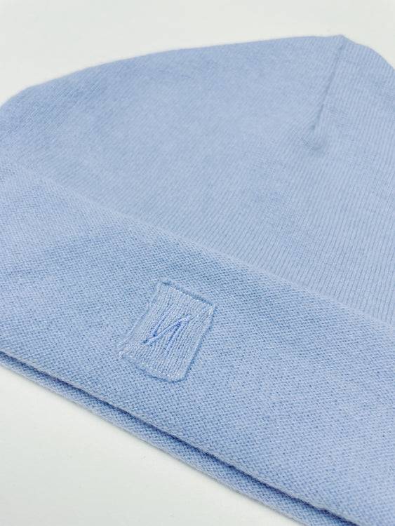 Nonoi Studio EISBLAUE MÜTZE "OTTAWA" AUS WOLLE // UNISEX Bestseller