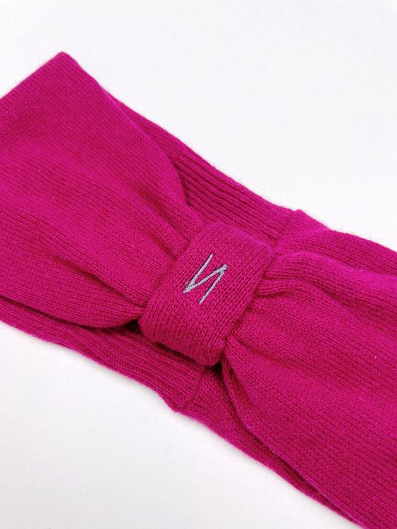 Nonoi Studio Stirnband "ANETO" MAGENTA // KASCHMIR Riesige Ersparnisse