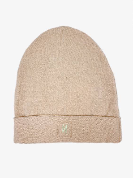Nonoi Studio HELLBRAUNE MÜTZE "MILANO" AUS KASCHMIR // UNISEX Tiefpreis