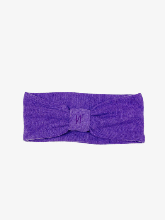 Nonoi Studio STIRNBAND "LILLY" LILA // KASCHMIR Bis zu 50% Rabatt