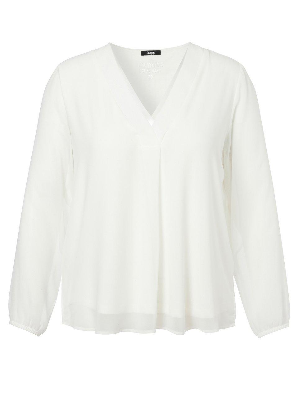 frapp Bluse mit V-Ausschnitt Schlussverkauf