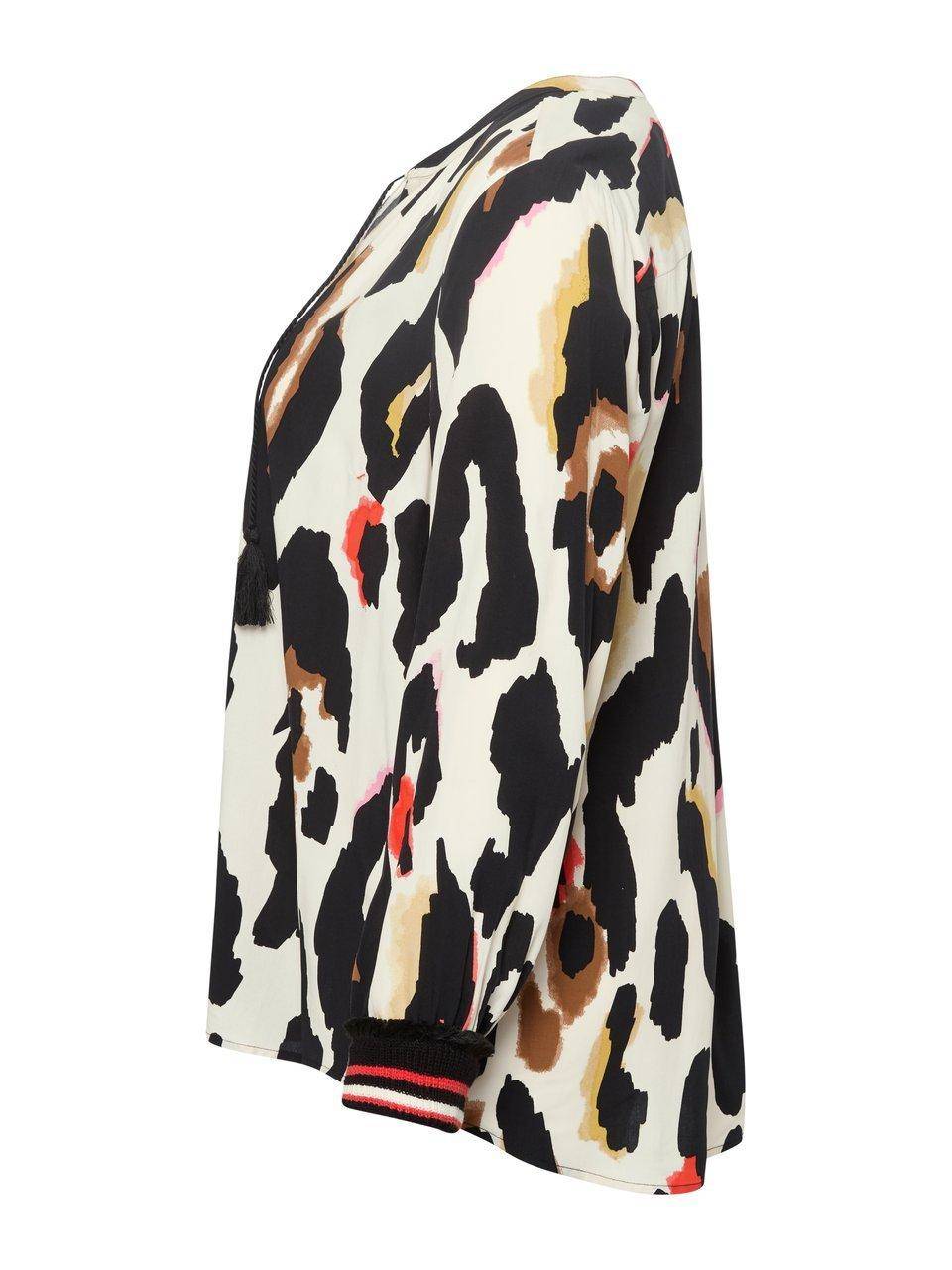 Via Appia Due Long-Bluse mit V-Ausschnitt Vatertagsangebot