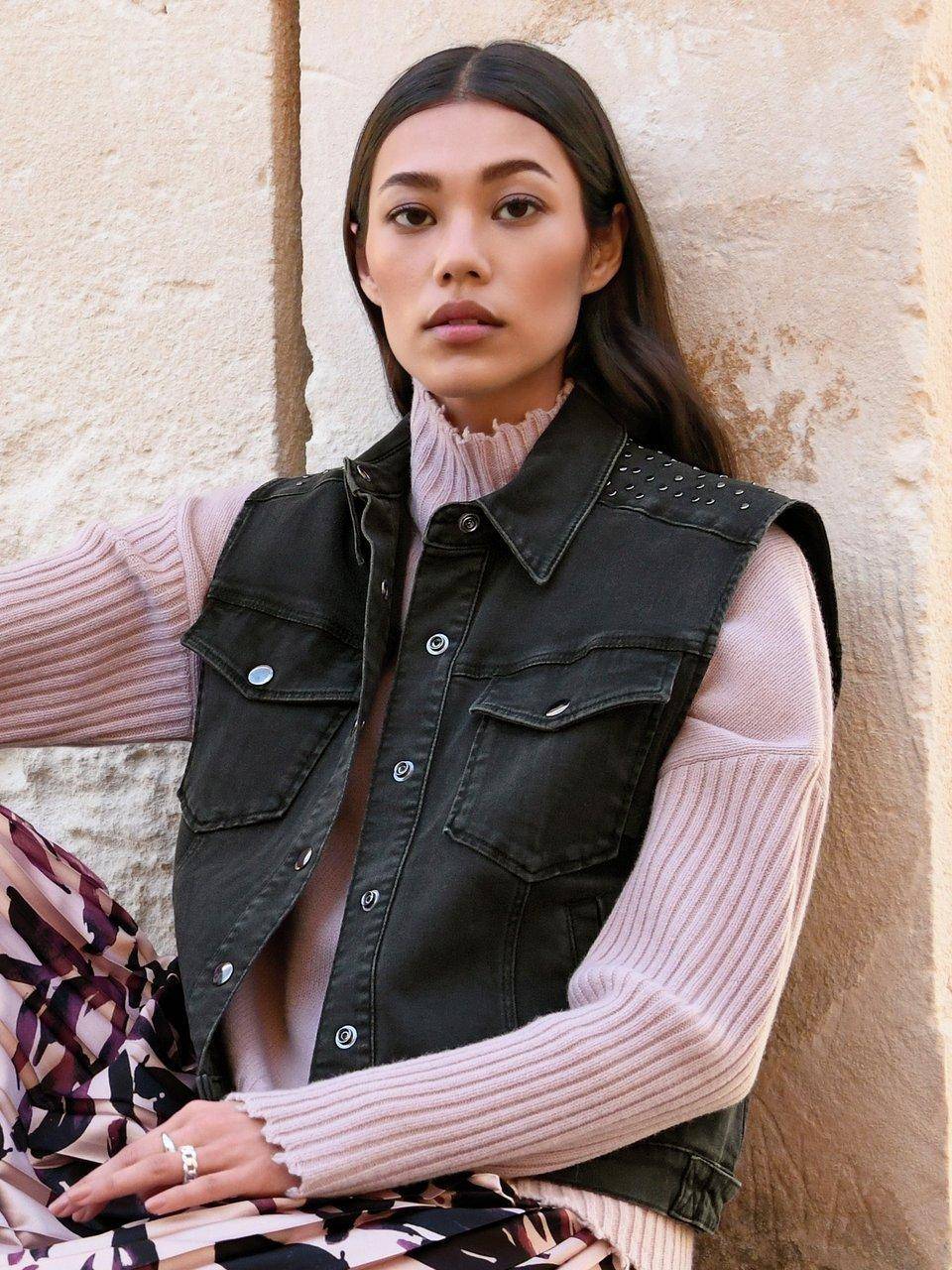 Andjel Jeansweste im Oversized-Style Kauf eins, bekomm eins gratis