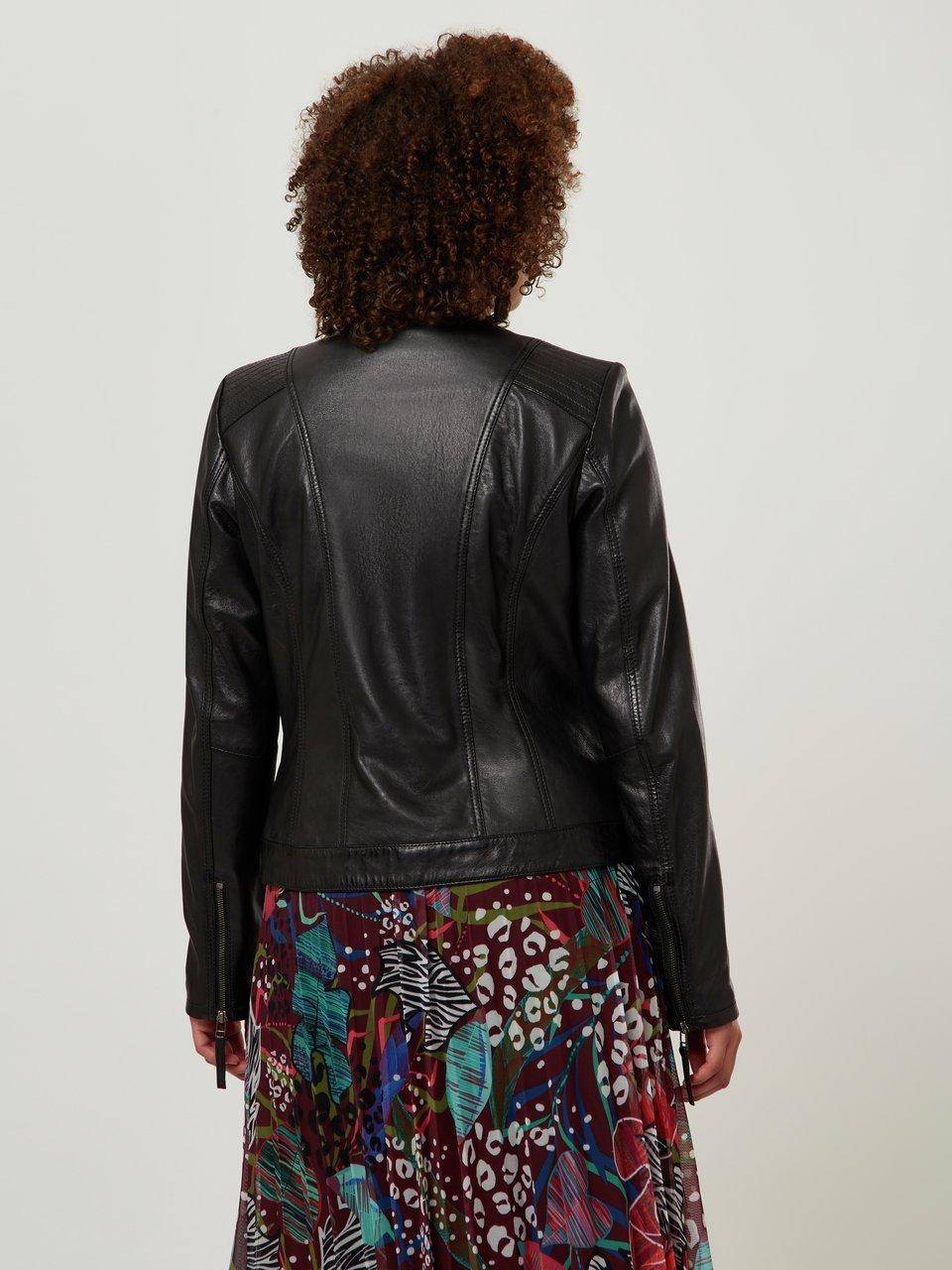 Emilia Lay Lederjacke Schlussverkauf