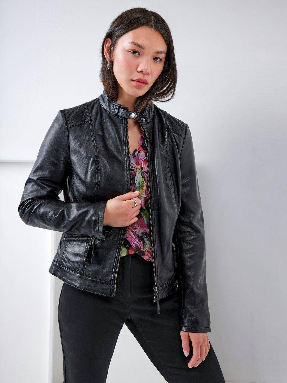 Emilia Lay Lederjacke Schlussverkauf
